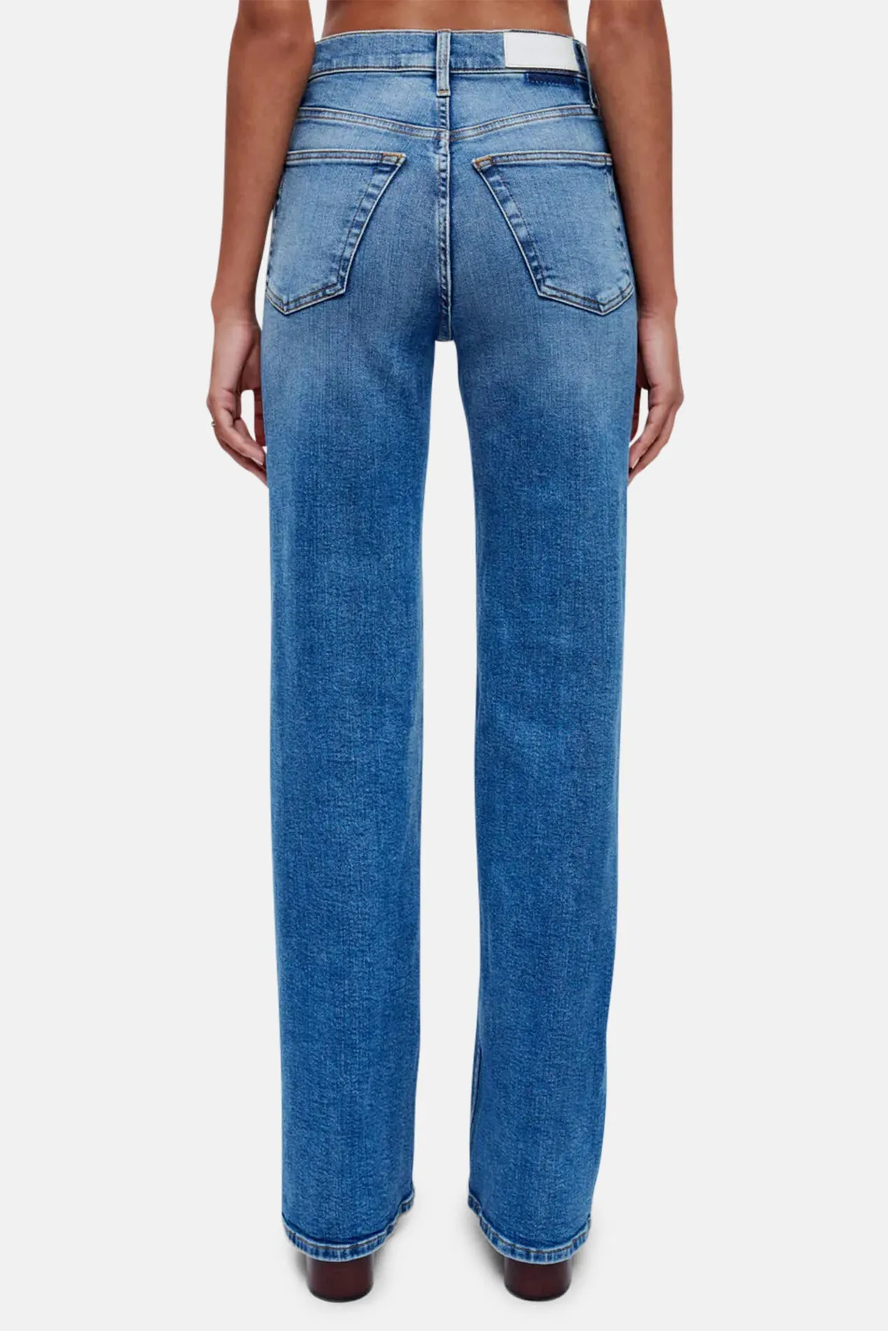 70s Ultra High Rise Wide Leg Indigo Storm sold by Blue & Cream product image thumbnail 4