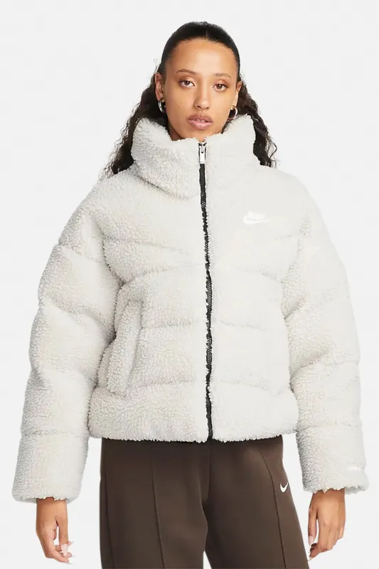 Therma-FIT City Sherpa Jacket Light Bone sold by Blue & Cream