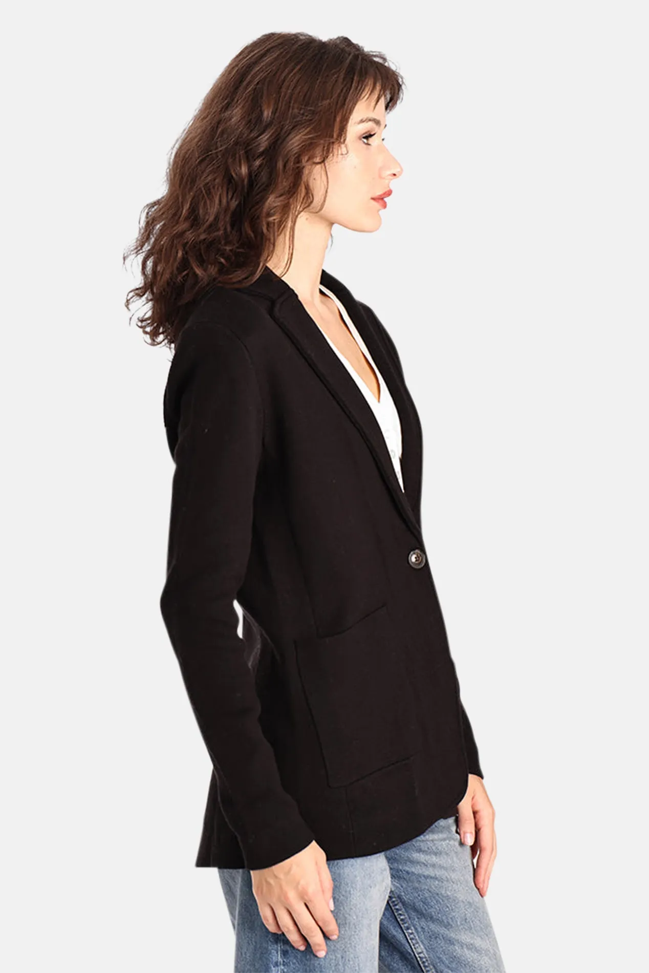 Boyfriend Blazer Black sold by Blue & Cream product image thumbnail 3