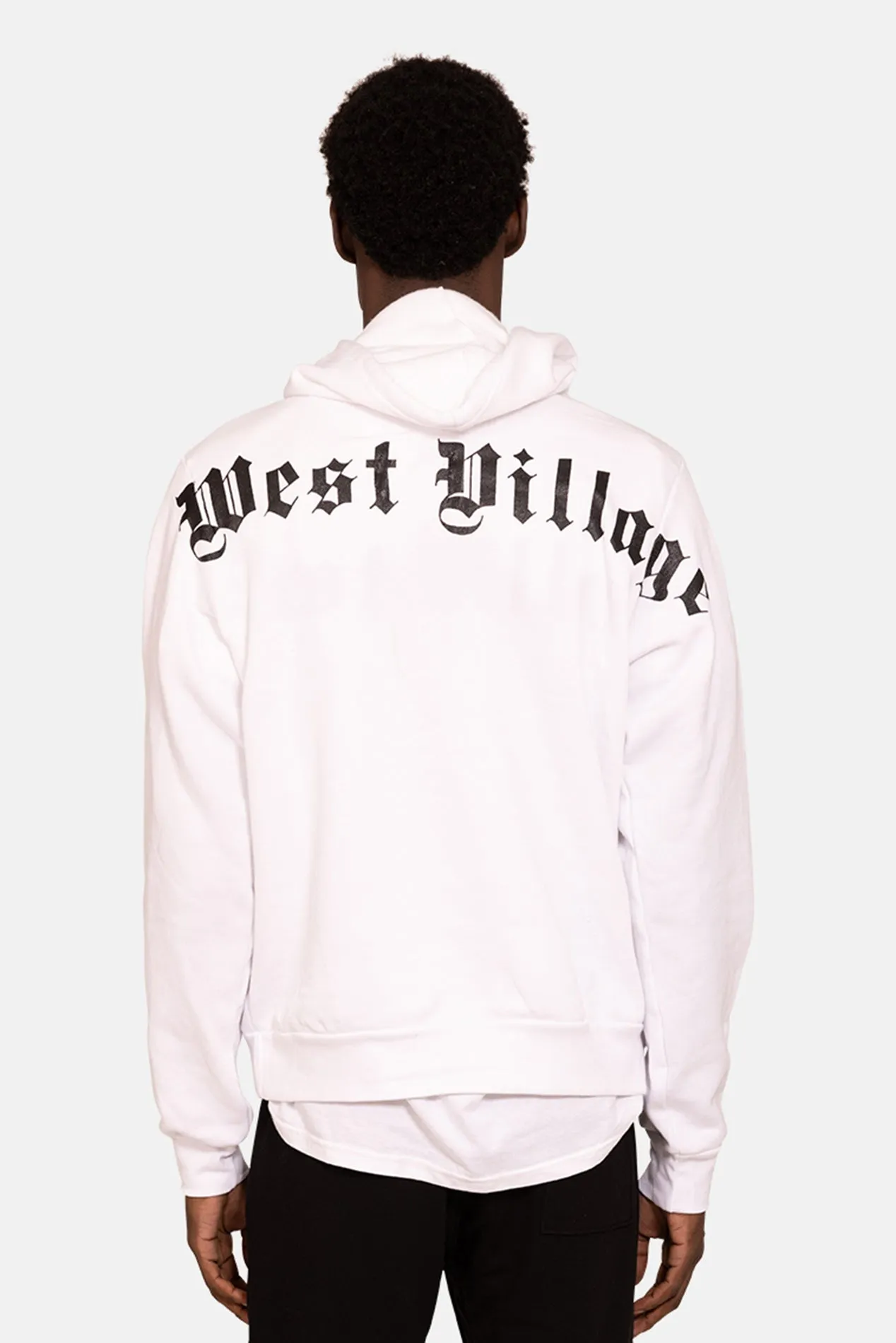 Men's West Village Hoodie White sold by Blue & Cream product image thumbnail 2