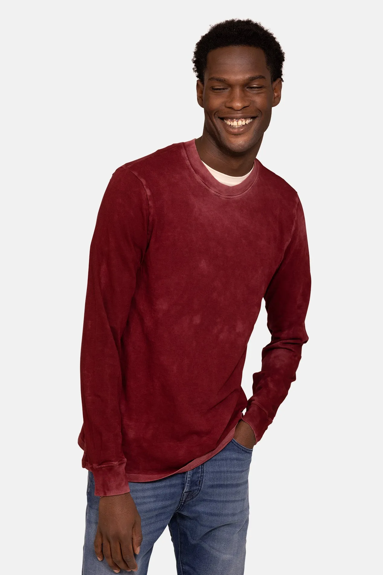 Presley Long Sleeve Vintage Brick sold by Blue & Cream