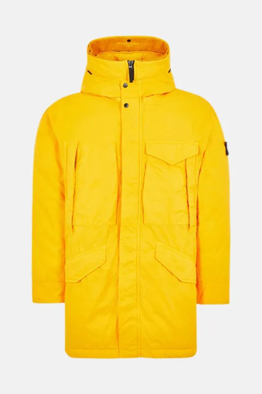 Down Parka Yellow sold by Blue & Cream