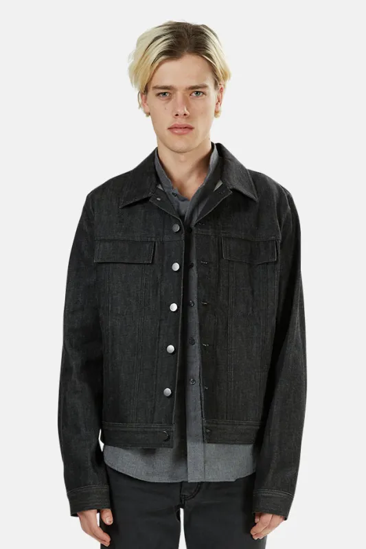 La Flame Japanese Selvedge Denim Jacket sold by Blue & Cream