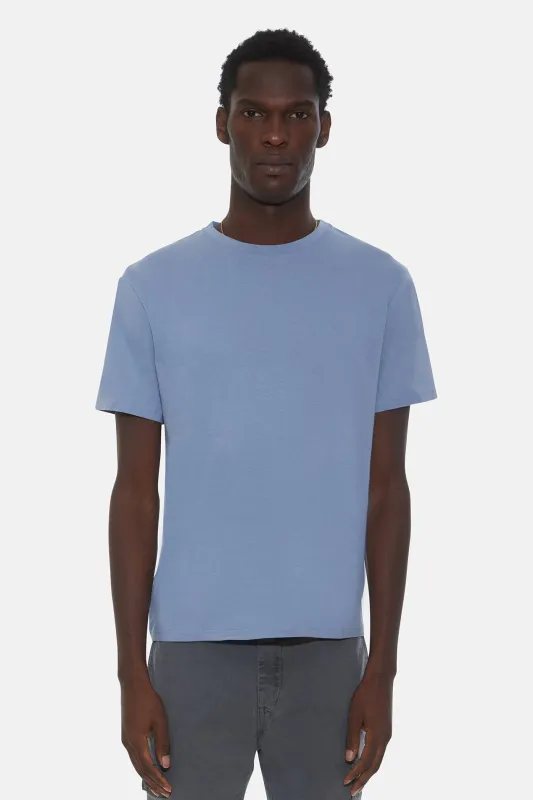 Smooth Tee Hampton Blue sold by Blue & Cream