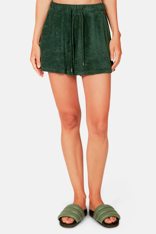 Sam Shorts Forest Green sold by Blue & Cream