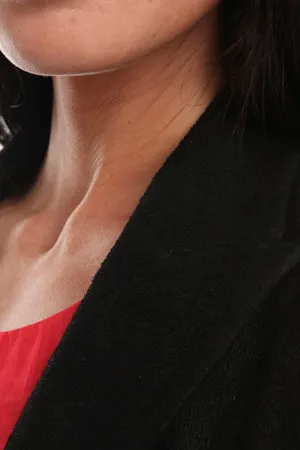 Alexander Wang Tattered Leather Jacket Combo Black sold by Blue & Cream product image thumbnail 2