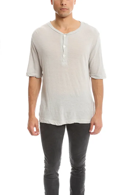 V::room Highsoft Jersey SS Henley sold by Blue & Cream