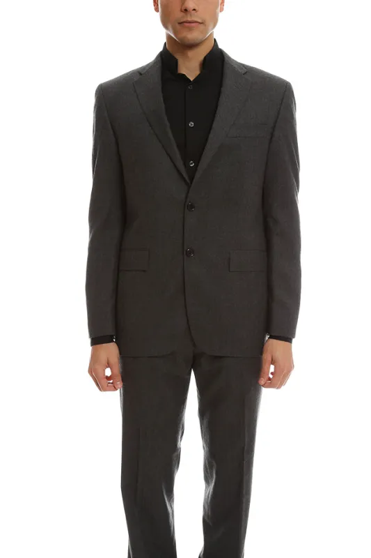 Simon Spurr Flannel Two Button Notch Blazer made by Blue & Cream