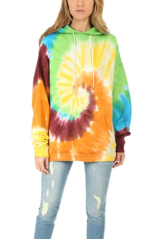 R13 Tie Dye Rainbow Hoodie sold by Blue & Cream