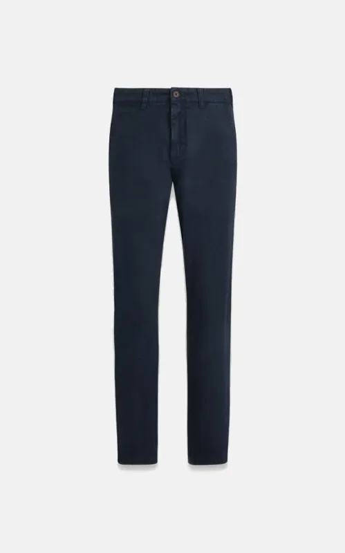 Officer Chinos Dark Ink sold by Blue & Cream