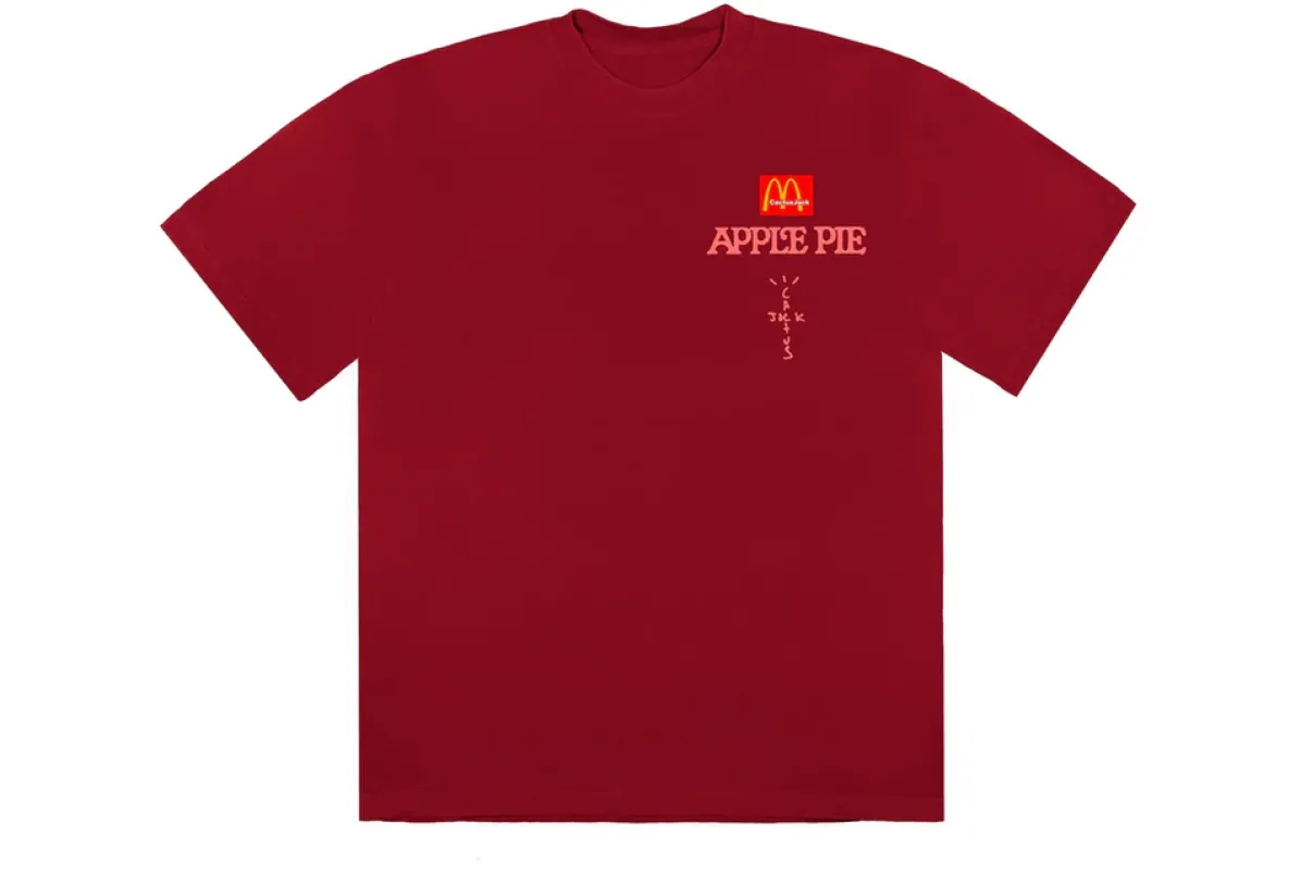 x Mcdonalds "Apple Pie" Tee Red sold by Blue & Cream