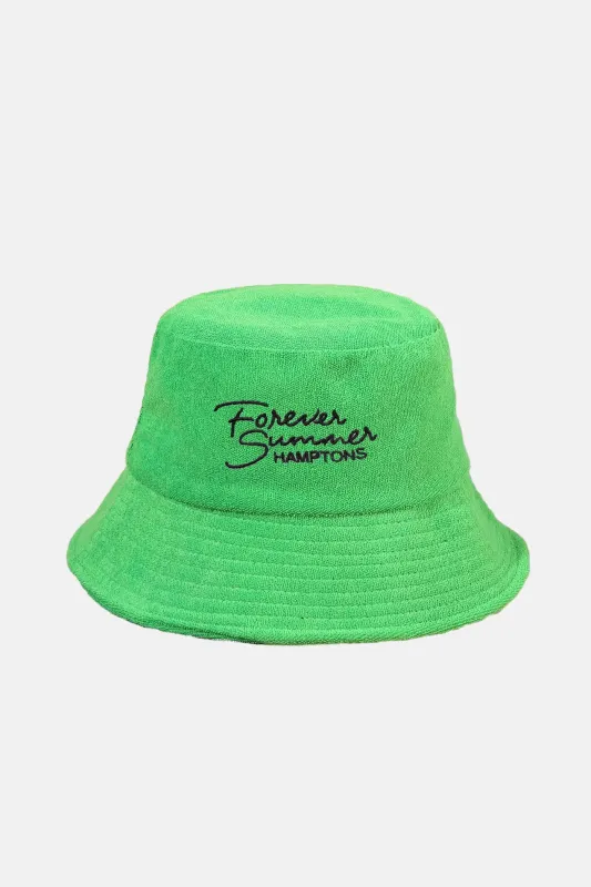 Forever Summer Bucket Hat Green sold by Blue & Cream