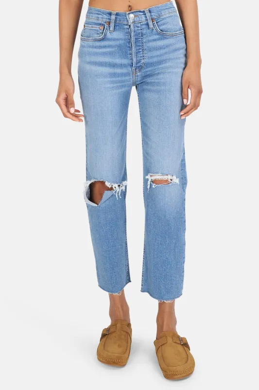 70s Stove Pipe Destroyed Dawn sold by Blue & Cream