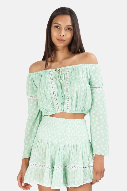 Bandol Dot Top Almond sold by Blue & Cream