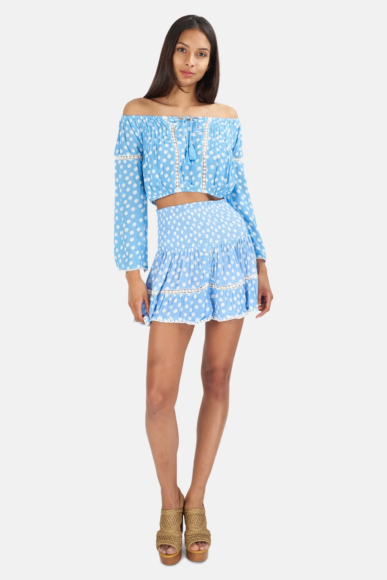 Bandol Dot Top Blue sold by Blue & Cream product image thumbnail 5