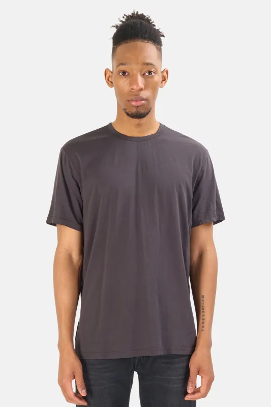 Classic Crew Tee Charcoal sold by Blue & Cream