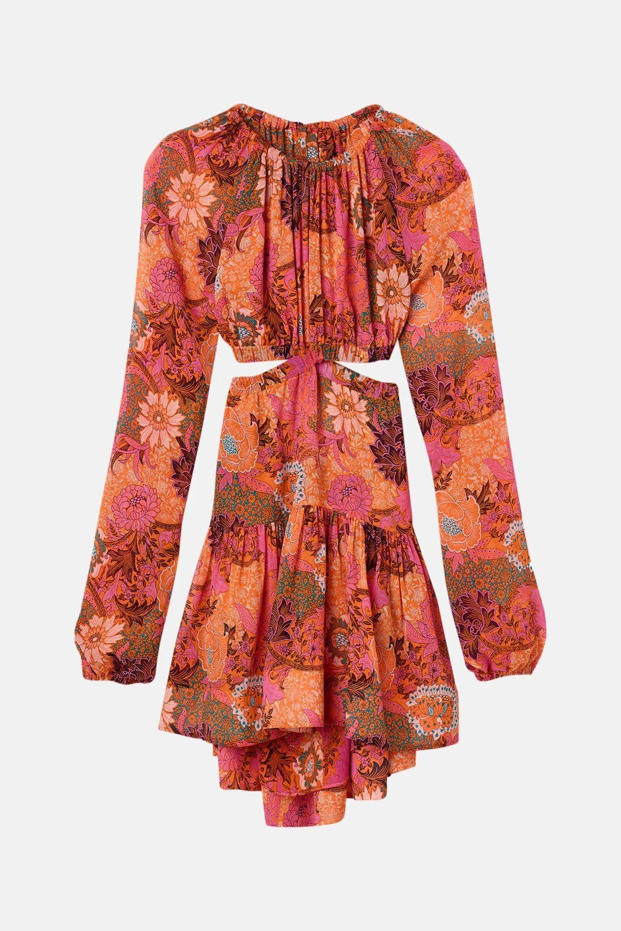 Izzy Dress Pink/Orange Multi sold by Blue & Cream