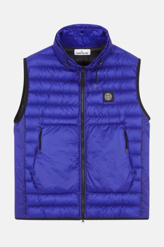 Ripstop Nylon Down Vest Ultramarine Blue sold by Blue & Cream