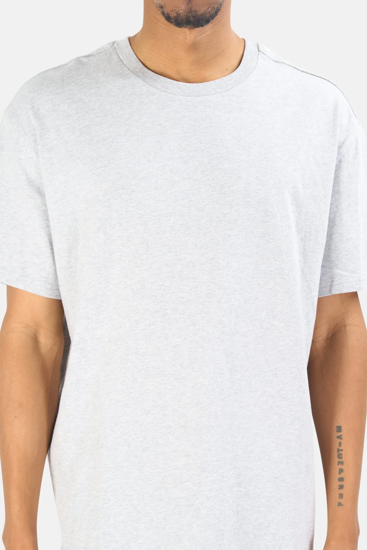 4 X 4 Biggie Tee Grey Marle sold by Blue & Cream product image thumbnail 4