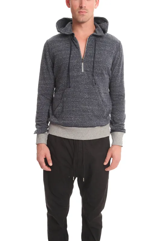 1/4 Zip Hoodie Navy sold by Blue & Cream