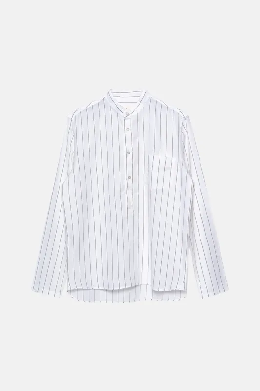 La Paz Mamede Tunic Black Stripes made by La Paz