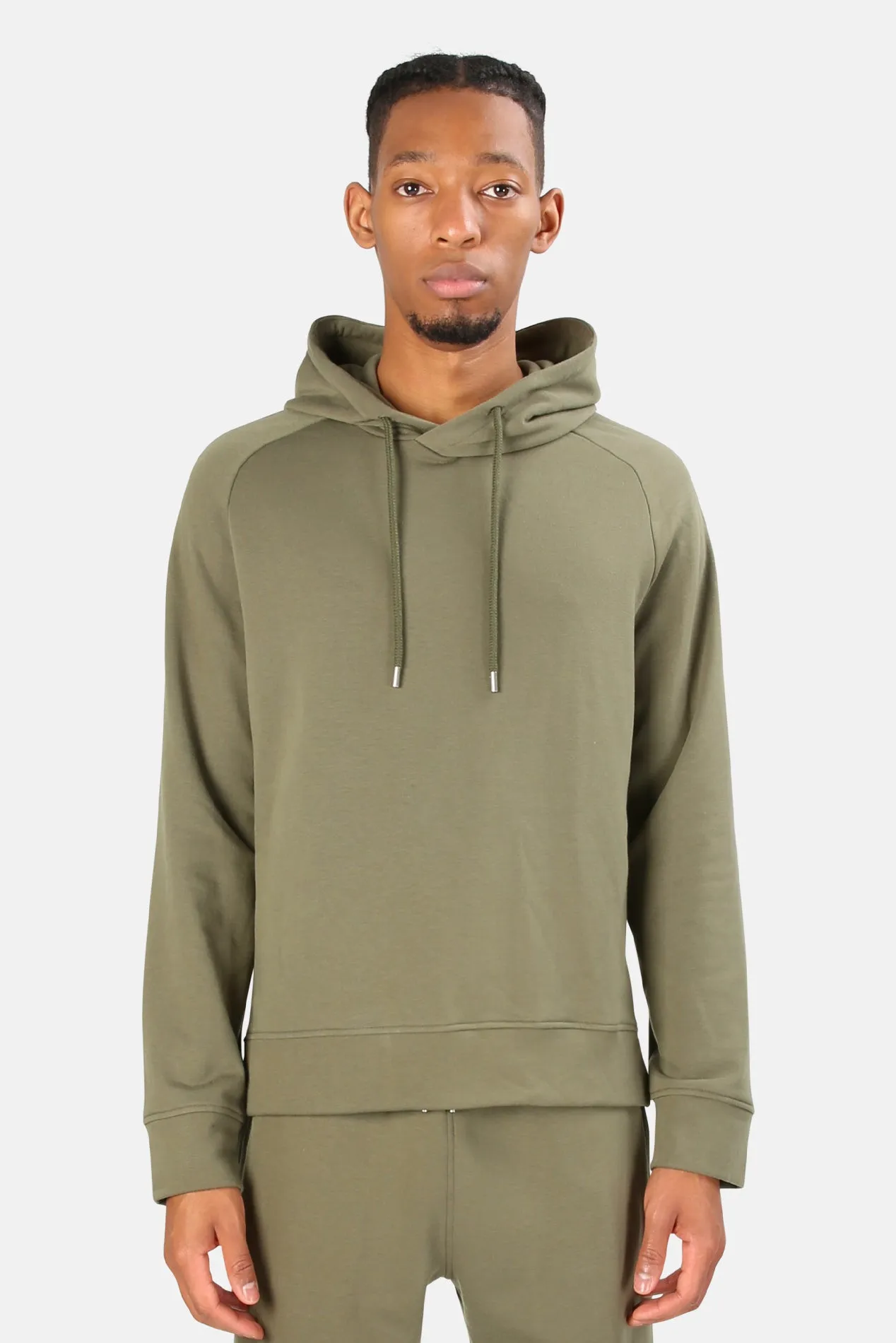 Mason Pullover Hoodie Army sold by Blue & Cream