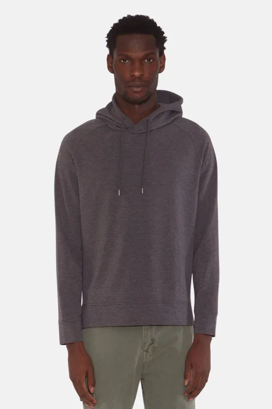 Mason Pullover Hoodie Dark Heather Grey sold by Blue & Cream
