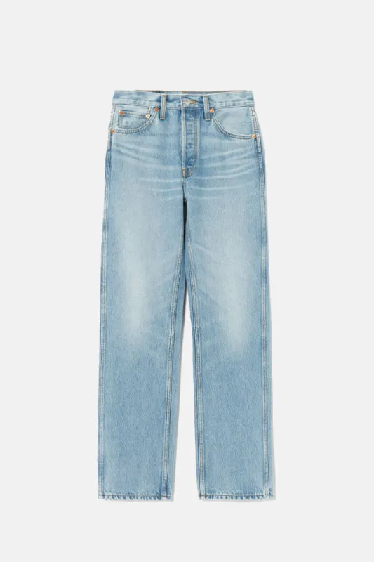 70s Straight Comfort Stretch Jean Mid 90s sold by Blue & Cream