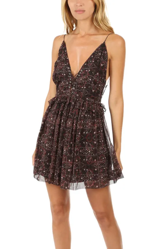 Inca Dress Ethnic Wine sold by Blue & Cream