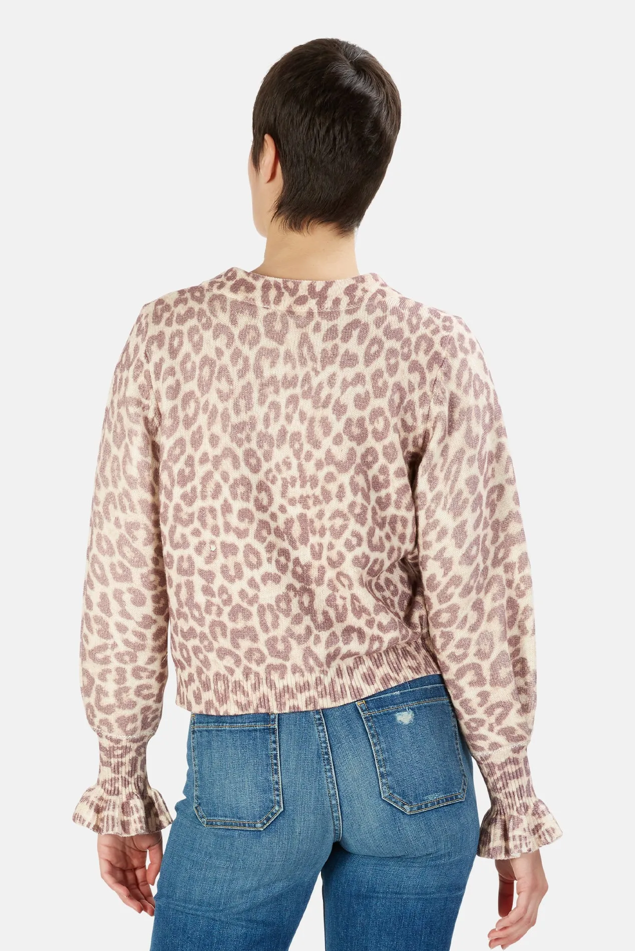 Boscom Cardigan Taupe Skies sold by Blue & Cream product image thumbnail 3