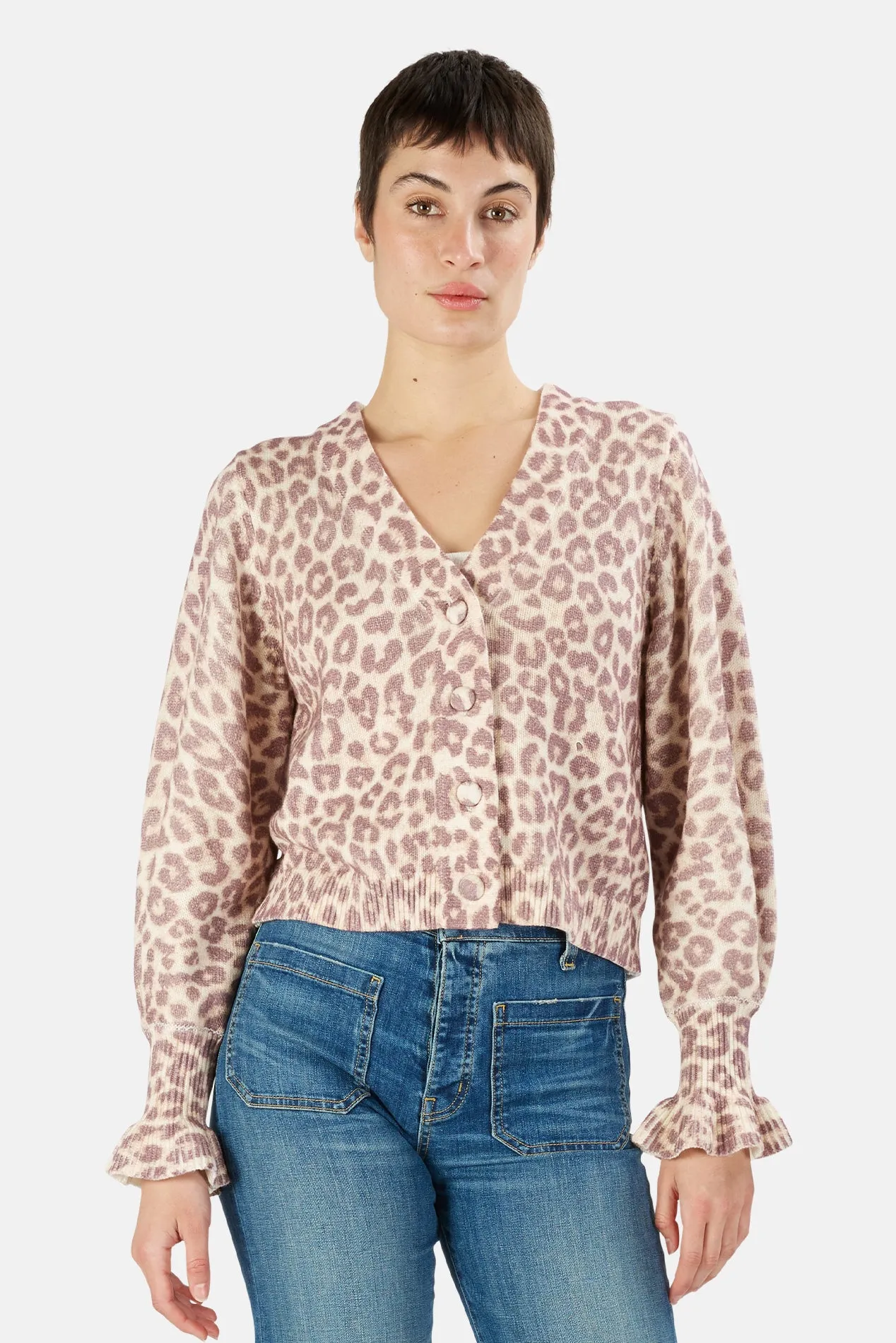 Boscom Cardigan Taupe Skies sold by Blue & Cream