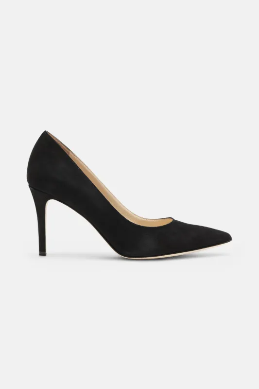 Eloise Pump Black Suede sold by Blue & Cream