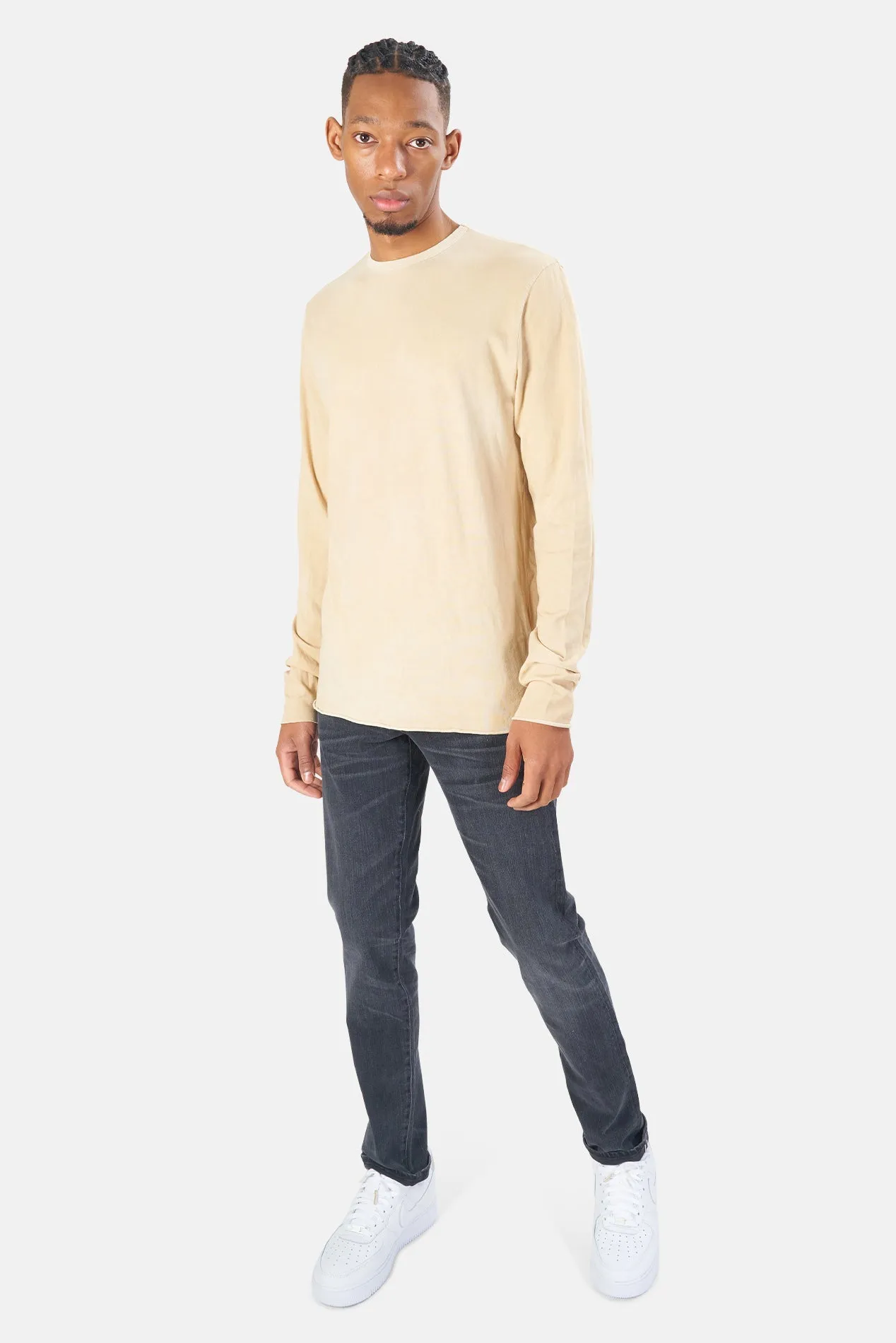 Jagger Long Sleeve Shirt Vintage Sand sold by Blue & Cream product image thumbnail 5