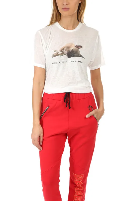 Rollin with the Homies Tee Pearl sold by Blue & Cream