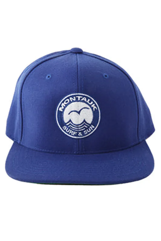 Montauk Snapback Blue sold by Blue & Cream