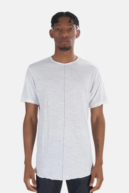 Marley Centerline Tee White sold by Blue & Cream