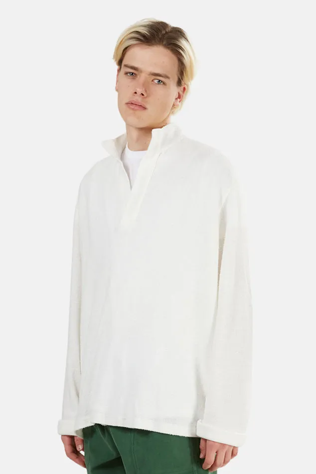Pop Collar Pullover White sold by Blue & Cream product image thumbnail 2