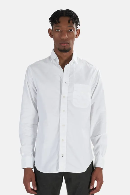Oxford Button Down White sold by Blue & Cream