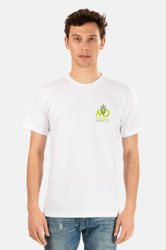 Marijuana Doctors Tee White sold by Blue & Cream