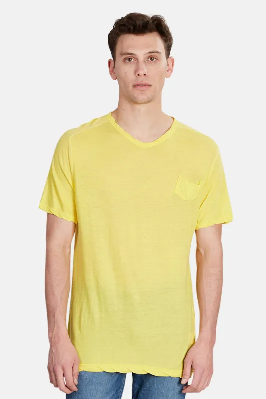 V::Room Lemon V Neck Tee made by V::room