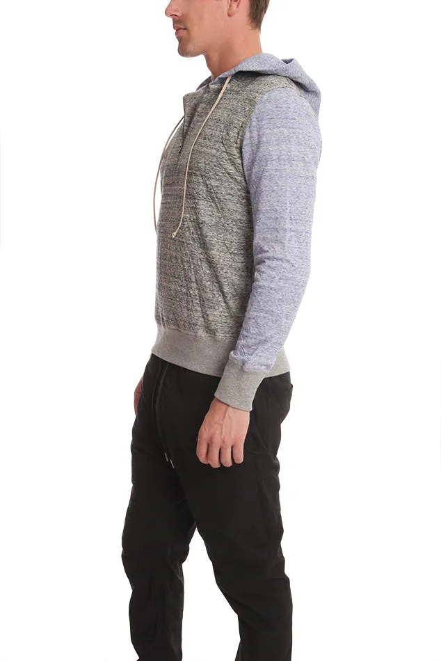 1/4 Zip Hoodie Tiger Grey/Lavender sold by Blue & Cream product image thumbnail 2