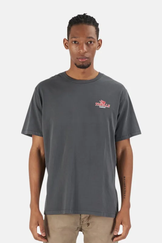 Thrills Black Burner Merch Fit Tee made by Thrills