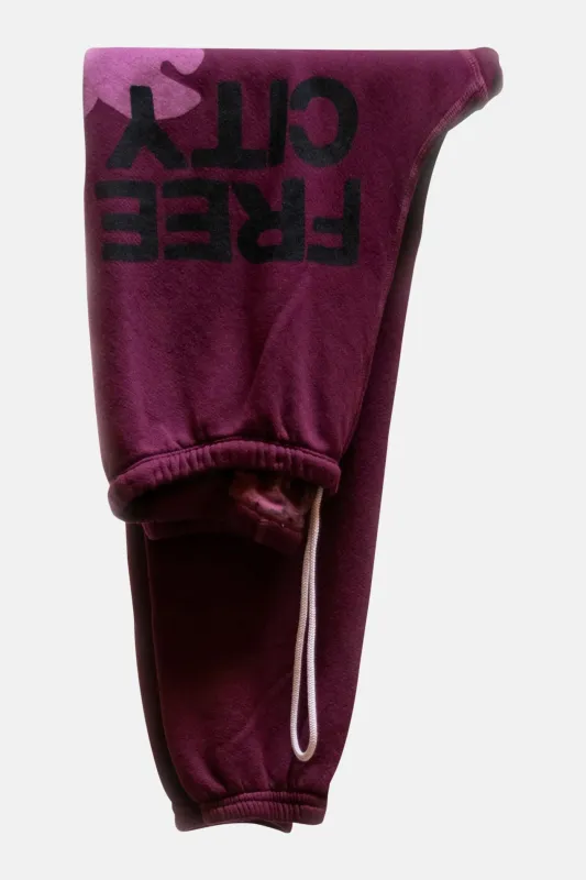 SUPERFLUFF Lux OG Sweatpant Deeplove/Cream sold by Blue & Cream