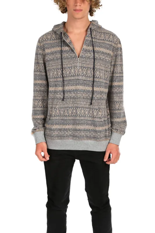 1/4 Zip Hoodie Pink Brady sold by Blue & Cream