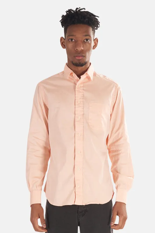 Pinpoint Button Down Peach sold by Blue & Cream
