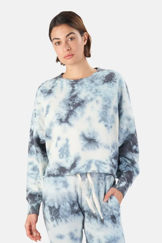 Sonia Crewneck Storm Tie Dye made by NSF