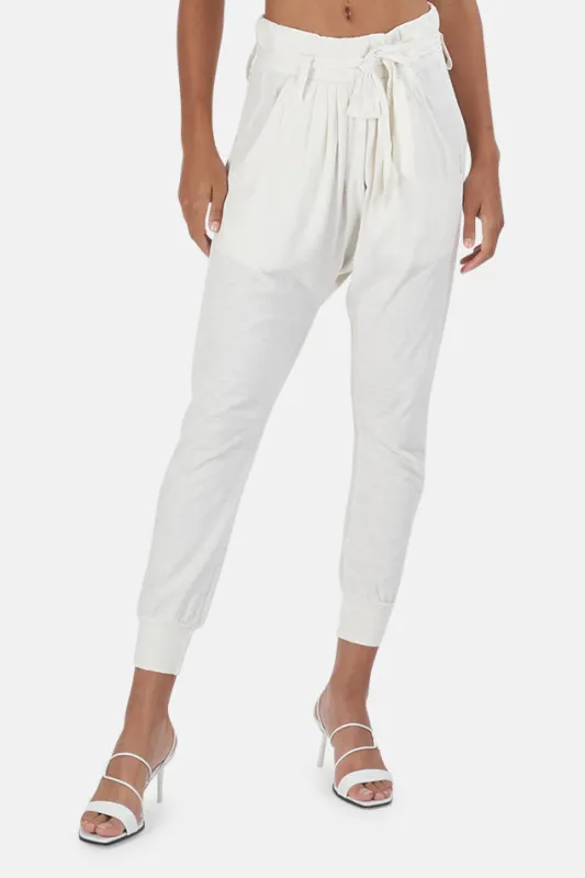 Irina Sweatpant Soft White sold by Blue & Cream