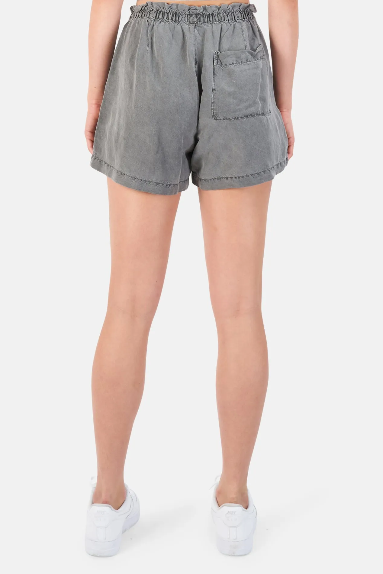 Joey Elastic Waist Easy Short Pigment Black sold by Blue & Cream product image thumbnail 3