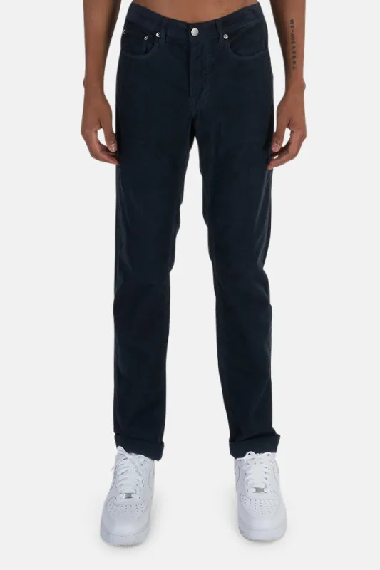 Navy Massimo Alba Alunga Pant sold by Blue & Cream