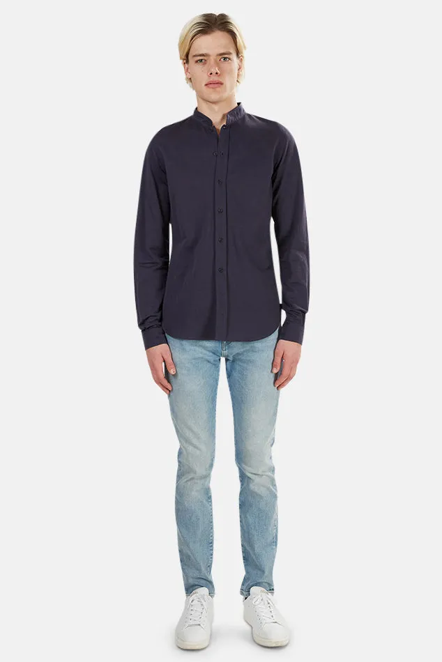 Mandarin Button Down Navy sold by Blue & Cream product image thumbnail 5